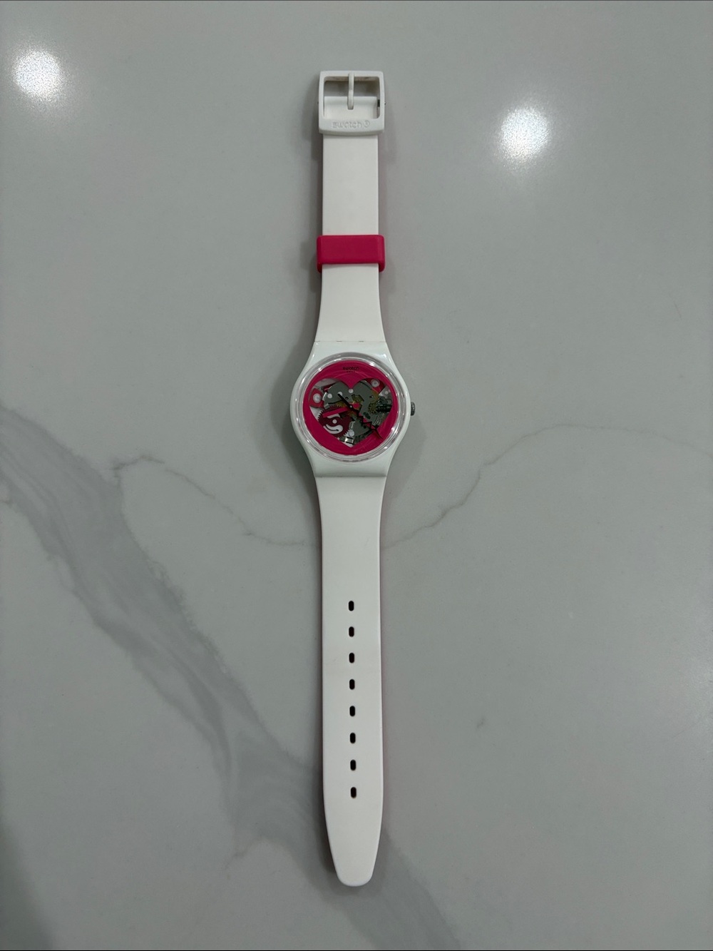 Heart Swatch Watch